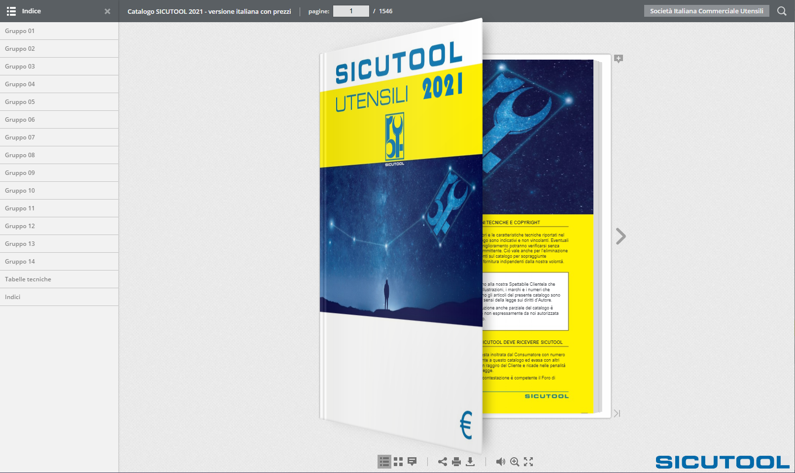 Catalogo utensili Sicutool FlipBook
