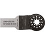1711LC - OSCILLATING BLADES AND ACCESSORIES WITH STARLOCK CONNECTION FOR MULTIFUNCTION TOOLS - Prod. SCU