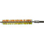 1834V - BRUSHES IN STEEL, BRASS AND NYLON - Prod. SCU