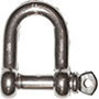 2158F - THIMBLES, ROPE CLIPS AND SCREW PIN SHACKLES - Prod. SCU