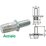 515A - MALE THREADED INSERTS IN STEEL - Prod. SCU