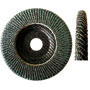 7924GL - LAMELLAR FLAP DISCS, GLASS FIBRE BACKING-PAD - Orig. Sonnenflex