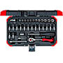 945GP - SETS OF SOCKETS - Orig. Gedore red