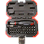 984GZD - BITS WITH HANDLE IN SET - Orig. Gedore red