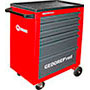 998G 8A - TOOL TROLLEYS - Orig. Gedore red