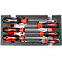 998G 9ZA - MODULES WITH TOOLS FOR TROLLEYS ART. 998 G 8A - Orig. Gedore red